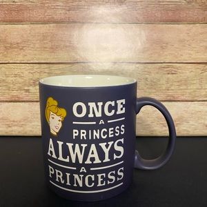 DISNEY PARKS |  Cinderella “Once a Princess Always a Princess” Coffee Tea Mug